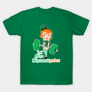 St.Patrick's fitness girl, girls who lift T-Shirt